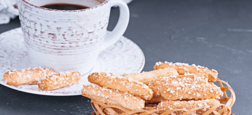 Malse koekjes.  Ze zijn perfect voor ochtendkoffie!