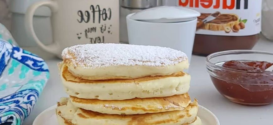 Deliciosa receita de panquecas de clara de ovo para o café da manhã