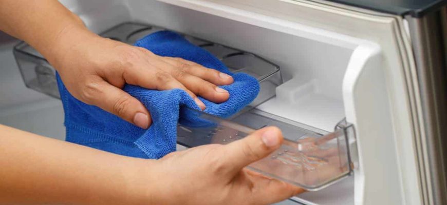 Mistura para limpar facilmente o mofo da geladeira!