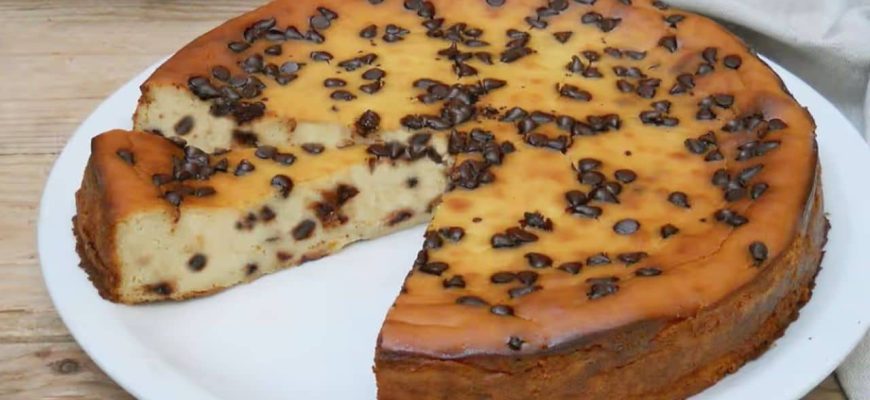 Receita irresistível de BOLO de laranja com gotas de chocolate sem farinha!