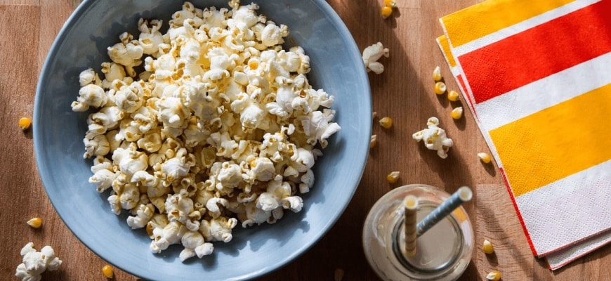 Popcorn, gunstig voor de gezondheid?  Kijk welke effecten ze hebben!