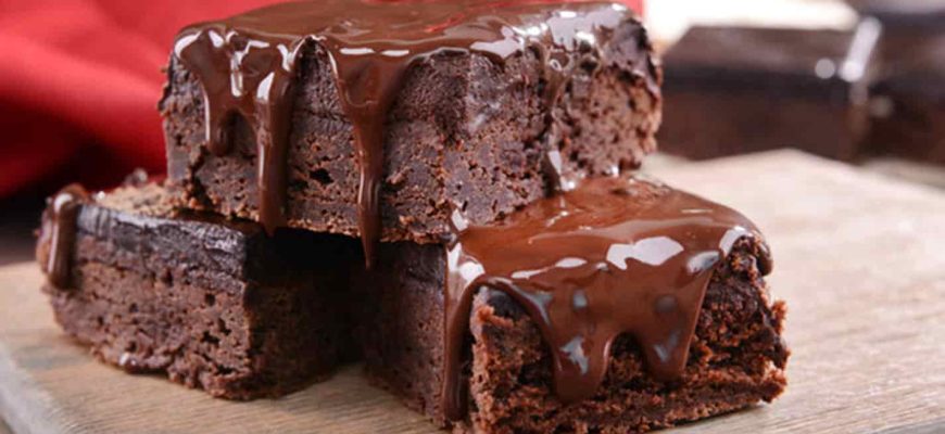 Prepare deliciosos brownies de chocolate sem forno