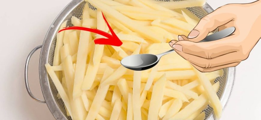 O segredo para preparar deliciosas batatas fritas crocantes sem uma gota de óleo!