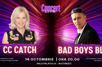 Golden Legends in Concert: CC CATCH și BAD BOYS BLUE, live la Sala Palatului pe 14 octombrie 2024!